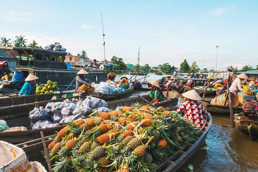 Floating markets 