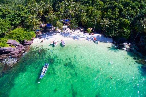The beach destinations in Vietnam